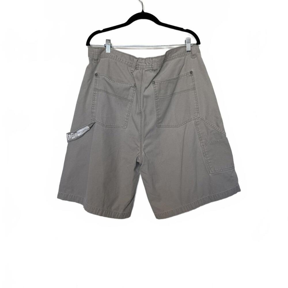 Vintage B.U.M. Equipment Men's Cargo Shorts - Khaki‎ Tan - Picture 5 of 7